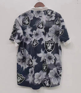 Las Vegas Raiders Floral Palm shirt adult sizes