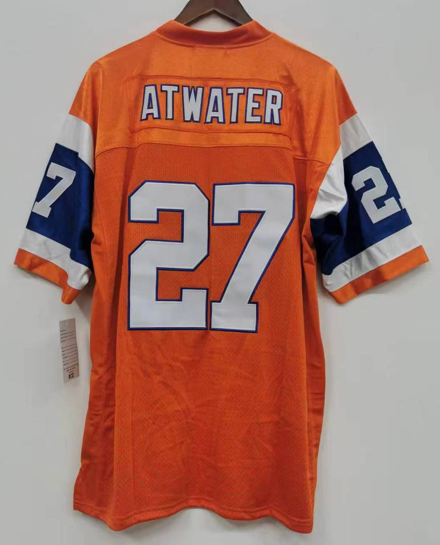 Nike Denver Broncos No27 Steve Atwater Orange Youth Stitched NFL Limited Rush Jersey