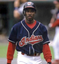 Kenny Lofton Cleveland Indians Official MLB Jersey blue