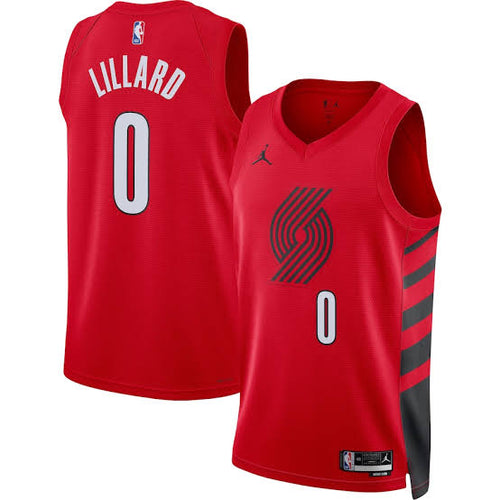 Damian Lillard Portland Trailblazers YOUTH KIDS  Official NBA Jordan Jersey Rip City Cream