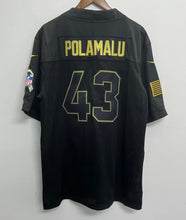 Troy Polamalu Pittsburgh Steelers Nike NFL Salute to Service Jersey black