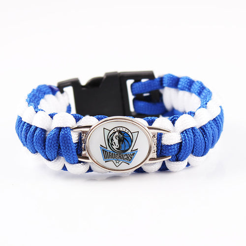 Dallas Mavericks snap clasp bracelet