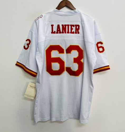 Willie Lanier 1969 Kansas City Chiefs NFL Mitchell & Ness Jersey white