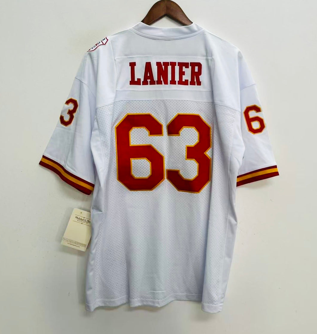 Willie Lanier 1969 Kansas City Chiefs NFL Mitchell & Ness Jersey white