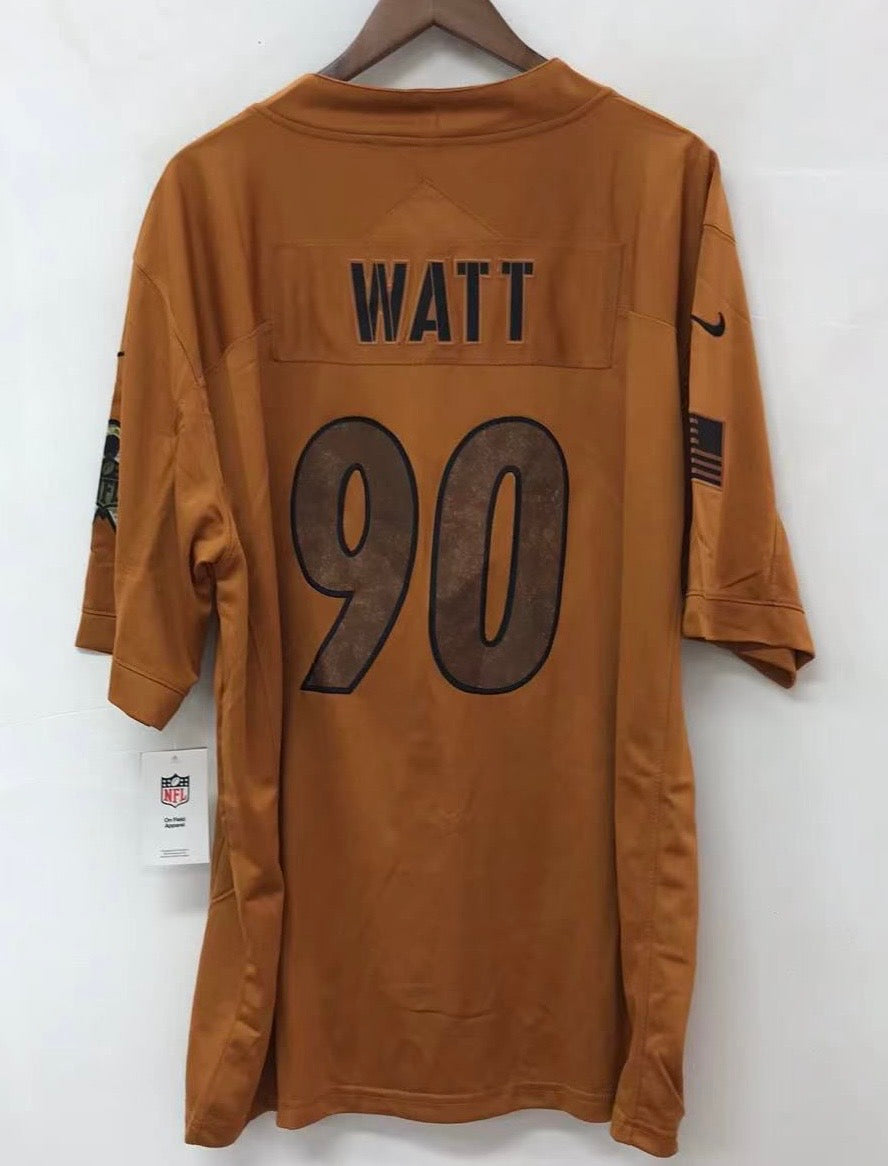 T.J. Watt Pittsburgh Steelers Nike NFL Salute to Service Jersey 2023