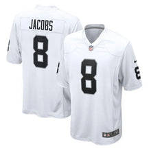 Josh Jacobs Las Vegas Raiders Jersey white