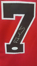 Toni Kukoc autographed jersey JSA Witnessed Sticker