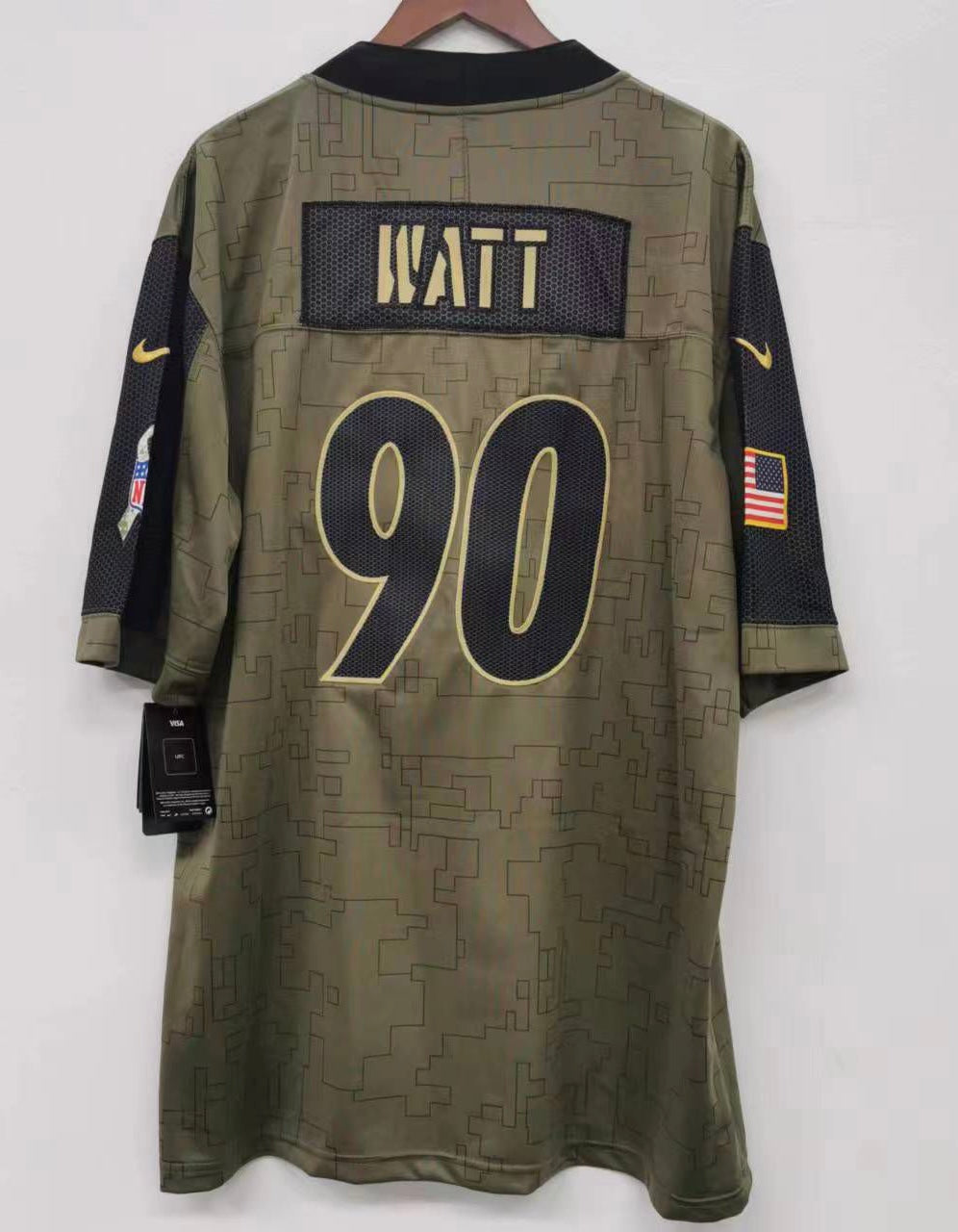 Watt Pittsburgh Steelers Salute to Service Jersey