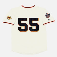 Tim Lincecum San Francisco Giants 2010 World Series Official MLB Majestic Jersey cream color