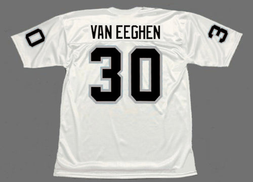Mark Van Eeghen Oakland Raiders Mitchell & Ness Jersey white