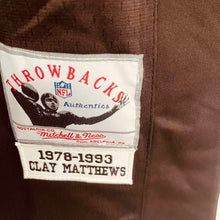 Clay Matthews Cleveland Browns Official NFL Mitchell & Ness Jersey