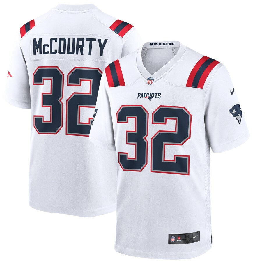 Devin McCourty New England Patriots Official NFL NIKE Jersey White