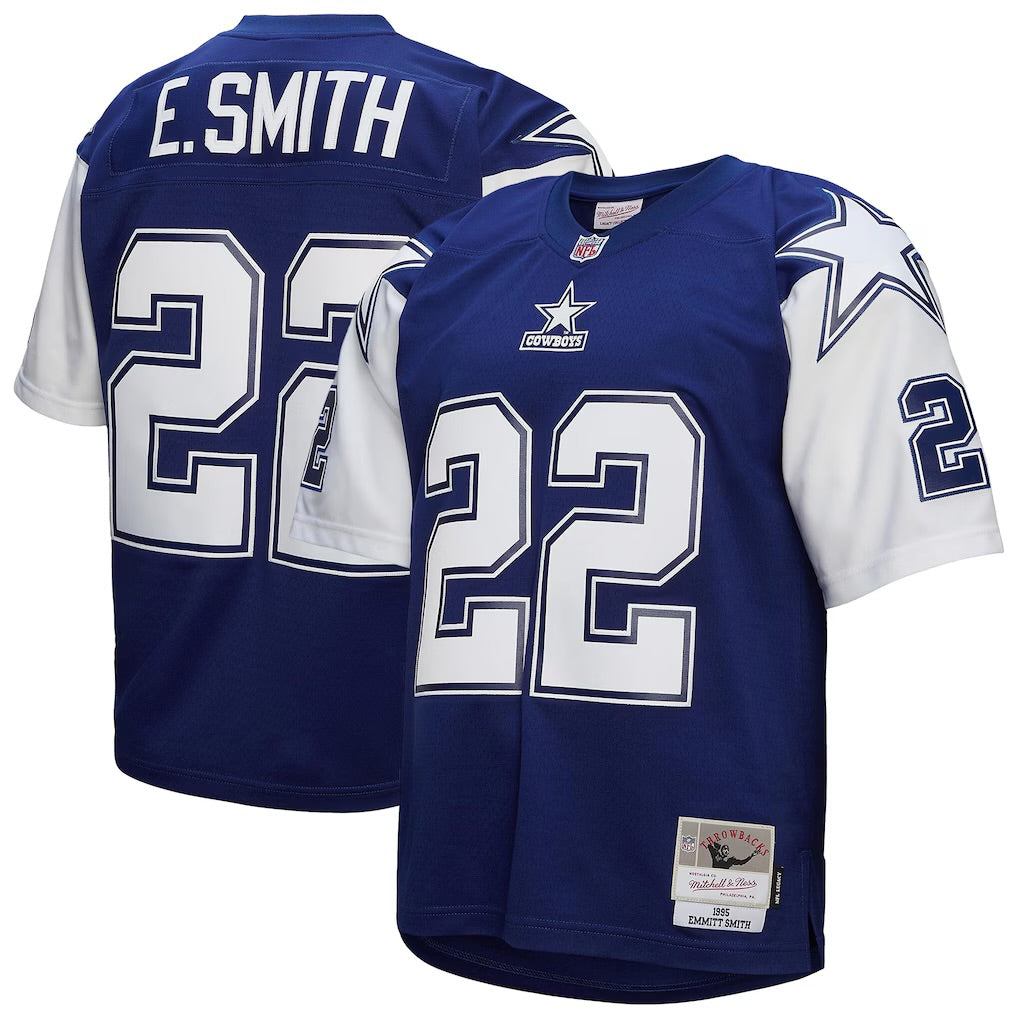 Emmitt Smith 1995 Dallas Cowboys Official NFL Mitchell & Ness Jersey
