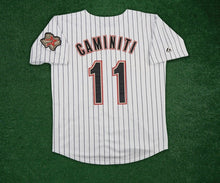 Ken Caminiti Houston Astros Official MLB Majestic Jersey pinstripes