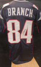 Deion Branch New England Patriots autographed custom jersey COA