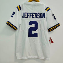 Justin Jefferson LSU Tigers YOUTH KIDS Official NCAA Nike Jersey white