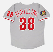Curt Schilling Philadelphia Phillies Official MLB Majestic Jersey gray