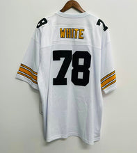 Dwight White Pittsburgh Steelers NFL Mitchell  & Ness Jersey white