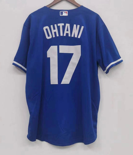 Shohei Ohtani Los Angeles Dodgers Official MLB Nike jersey blue