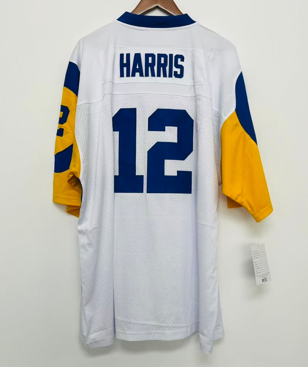 James Harris Los Angeles Rams NFL Mitchell & Ness Jersey white