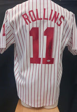 Jimmy Rollins Philadelphia Phillies autographed custom Jersey Beckett COA