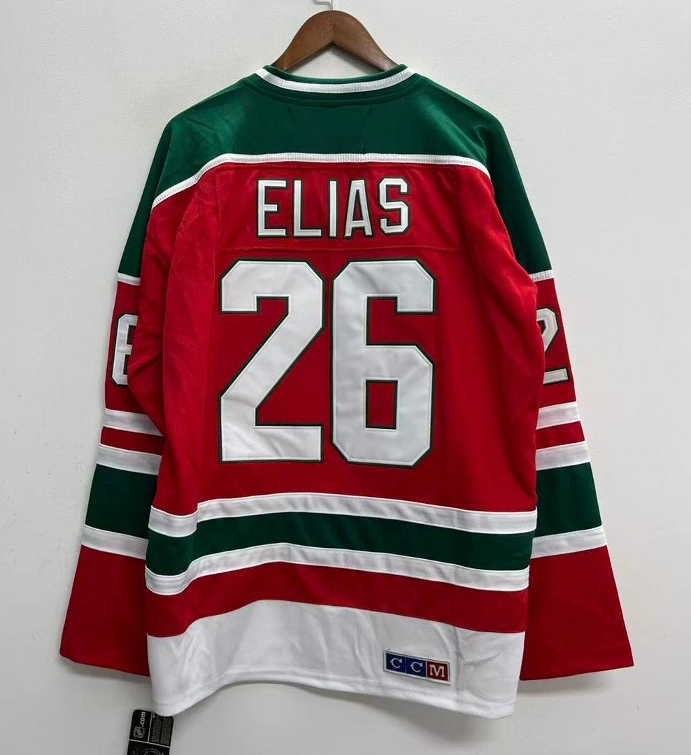 Patrik Elias Eliáš New Jersey Devils Jersey green