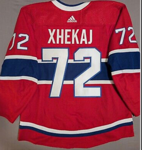 Arber Xhekaj Montreal Canadiens Official NHL Jersey Adidas