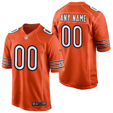 Chicago Bears Any Name & Number customized YOUTH KIDS Official NFL Jersey Orange