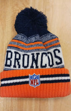 Denver Broncos NFL New Era winter Hat with Pom Pom