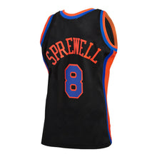 Latrell Spreewell New York Knicks Official NBA Mitchell & Ness Jersey black