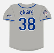 Eric Gagne Los Angeles Dodgers Official MLB Jersey Majestic Gray