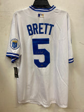 George Brett autographed Kansas City Royals jersey COA photo signing