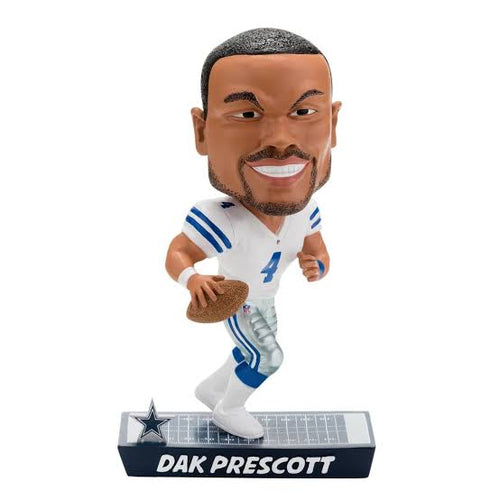 Dak Prescott Dallas Cowboys Caricature Bobblehead Forever Collectibles