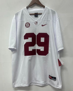 Minkah Fitzpatrick Alabama Crimson Tide Jersey white