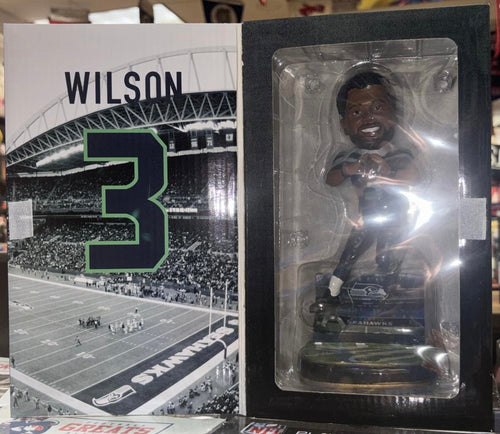 Russell Wilson Seattle Seahawks Bobblehead Forever Collectibles