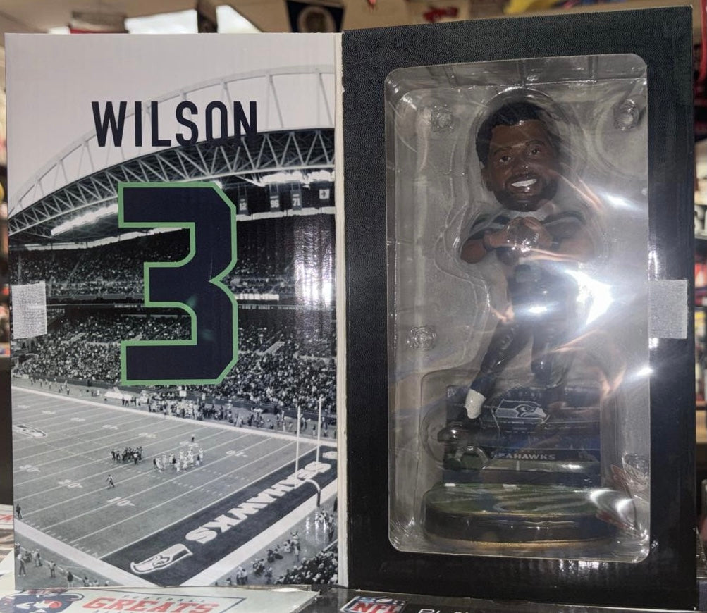 Russell Wilson Seattle Seahawks Bobblehead Forever Collectibles