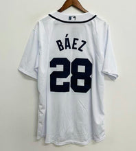 Javier Báez Detroit Tigers Official MLB Nike Jersey white