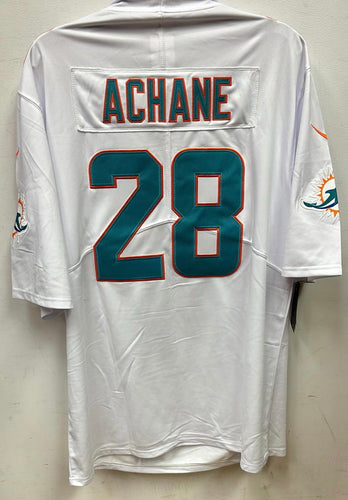 De’von Achane Miami Dolphins Official NFL Nike Jersey white