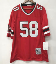 Jesse Tuggle Atlanta Falcons NFL Mitchell & Ness Jersey Red