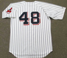 Sam McDowell Cleveland Indians Official MLB Majestic Jersey pinstripes