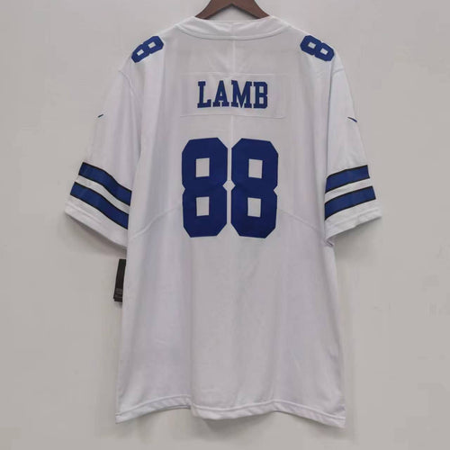 CeeDee Lamb Dallas Cowboys Official NFL Nike Jersey white