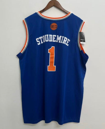 Amar’e Stoudemire New York Knicks Official NBA Adidas Jersey blue