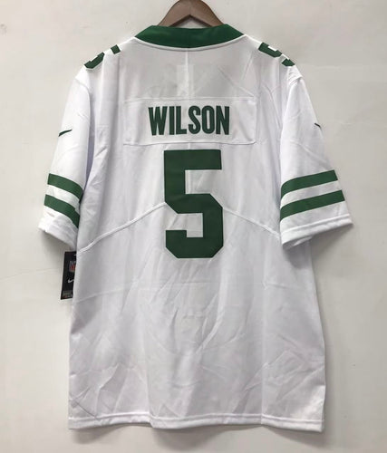 Garrett Wilson New York Jets NFL Nike Jersey white