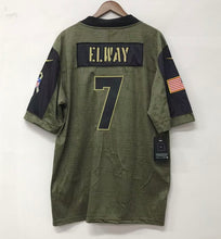 John Elway Denver Broncos military salute to service Jersey