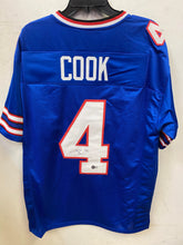 James Cook Buffalo Bills autographed jersey Beckett Witnessed COA