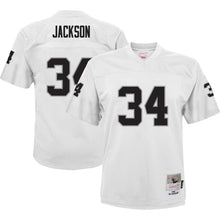Bo Jackson  Las Vegas Los Angeles Raiders Mitchell & Ness Jersey white