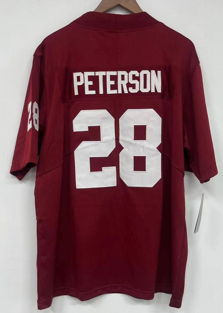 Adrian Peterson Oklahoma Sooners Official NCAA Jordan brand Jersey