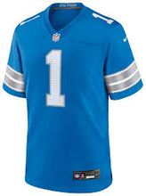Jameson Williams Detroit Lions Official NFL Nike Jersey blue