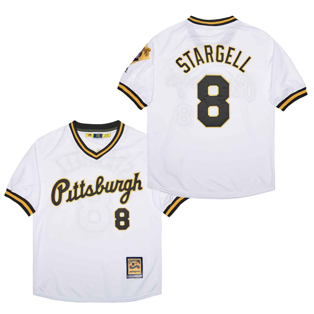Willie Stargell Pittsburgh Pirates Jersey Mitchell Ness