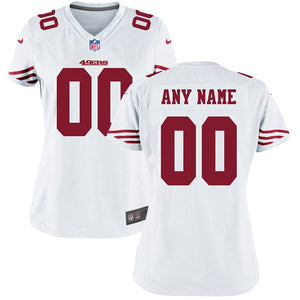 San Francisco 49ers Any Name & Number customized YOUTH KIDS Official NFL Jersey white